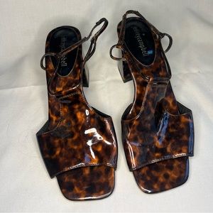 Jeffrey Campbell vinyl mules